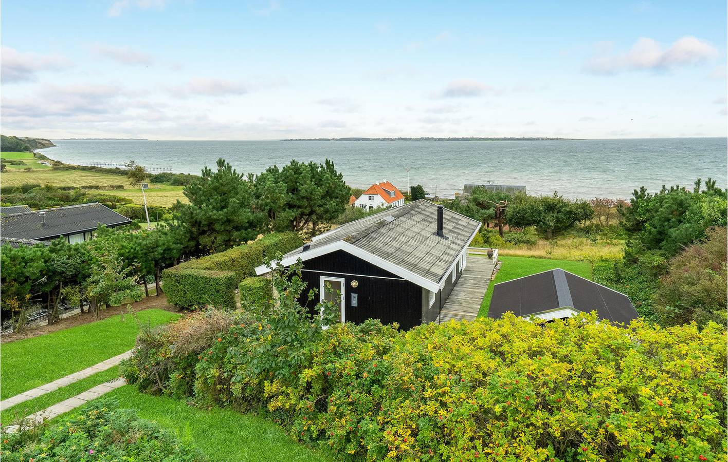 Vakantiehuis voor 4 personen met terras in Horne, Fåborg