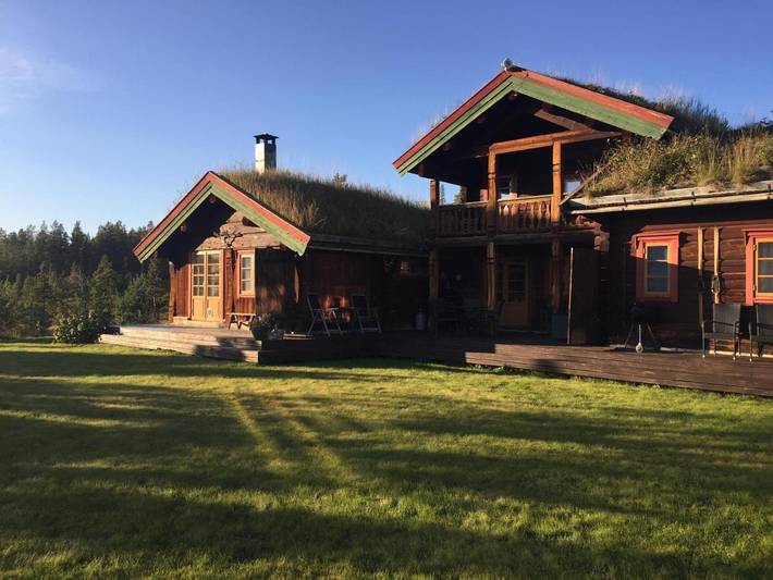 Ferienhaus für 6 Personen, mit Ausblick und Garten sowie Sauna, mit Haustier - 1