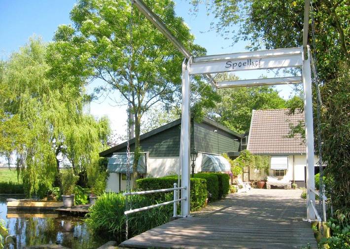 Location de vacances pour 2 personnes, avec vue et jardin dans Boskoop