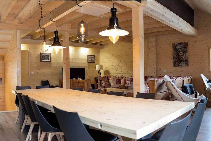 Chalet pour 15 personnes, avec terrasse à Corrençon-en-Vercors