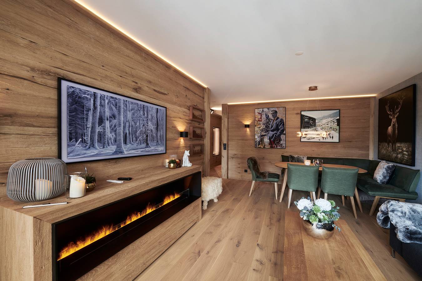 Ganze Wohnung, Ferienwohnung 'Haus Prasut' mit Balkon und Wlan in Klosters-Serneus, Plessur Alpen