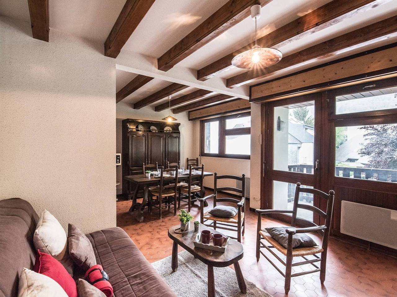 Ganze Wohnung, Charmantes Ferienwohnung für 4 Personen im ruhigen Viertel, in der Nähe von Thermen und Pisten in Saint-Lary-Soulan, Nationalpark Pyrenäen