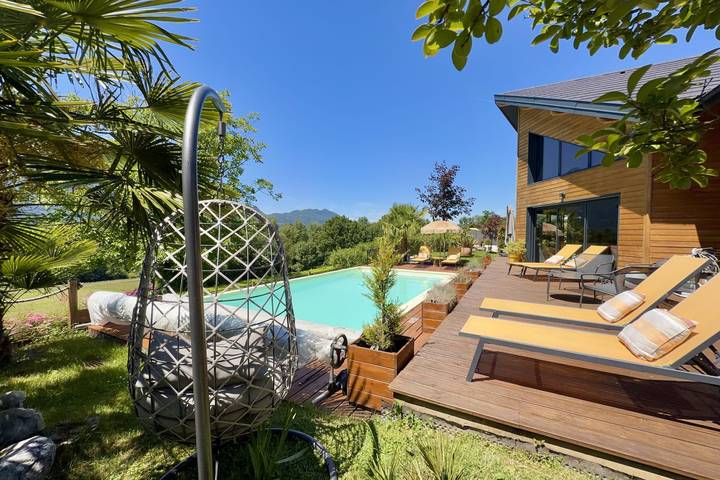 Villa pour 6 personnes, avec piscine et jardin, adapté aux familles dans les Alpes francaises - 2