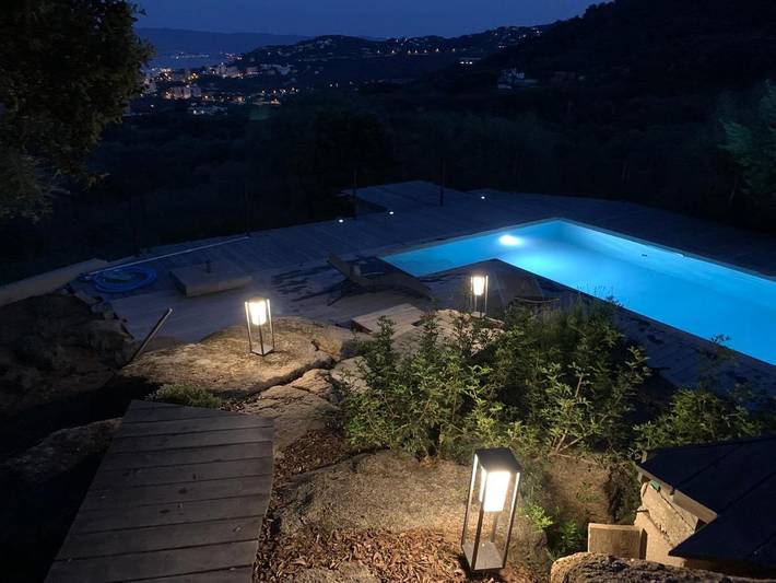Villa pour 6 personnes, avec jardin ainsi que piscine et vue à Ajaccio - 2