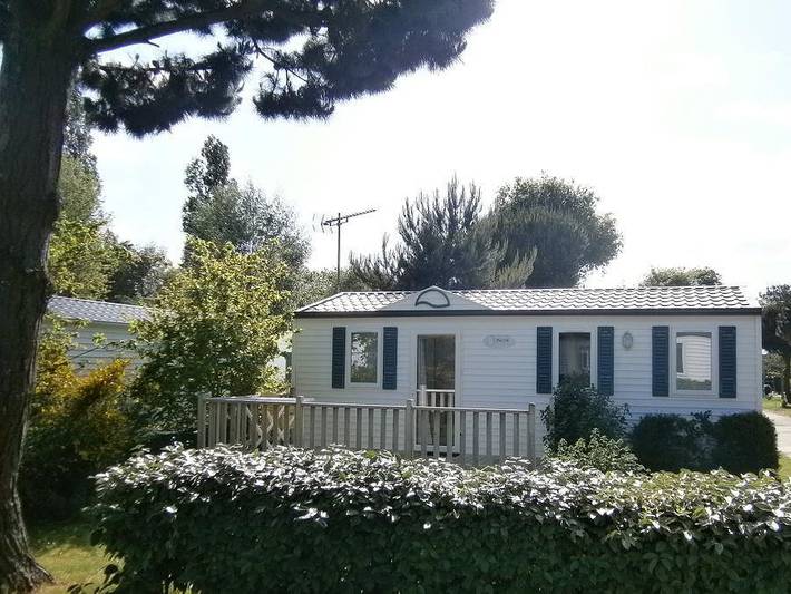 Camping de Kerabus - Mobilheim 4 personen - 2 Zimmer -Holzterrasse - Tv in Carnac, Côte des Mégalithes