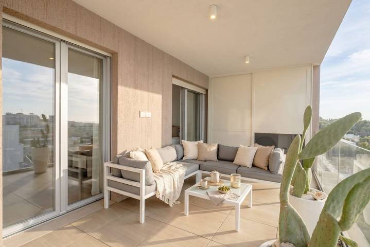 Ganze Wohnung, Ferienwohnung für 6 Personen mit Balkon/Terrasse in Lido San Francesco, Bari