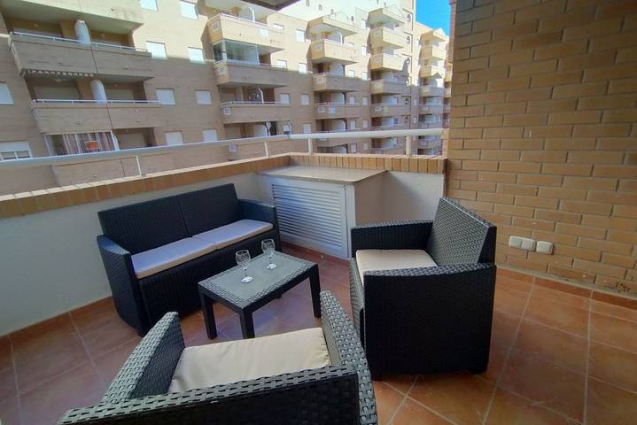 Apartamento de vacaciones para 6 personas, con piscina y balcón/terraza, Se admiten mascotas - 1