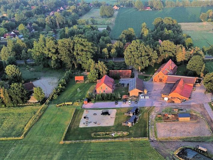 Ferienhaus für 6 Personen, mit Terrasse und Garten sowie Sauna in Grasberg