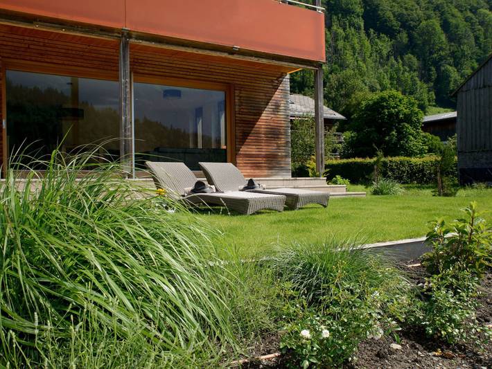 Ferienwohnung für 4 Personen, mit Ausblick und Sauna sowie Pool und Garten in Bizau - 4