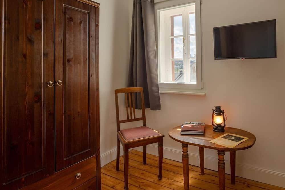 Einzelzimmer Dachgeschoß (mit Schräge) - Museumsbahnhof Ahütte, Pension in Üxheim, Vulkaneifel