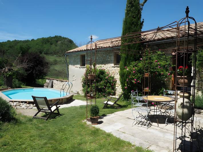 Maison de vacances pour 3 personnes, avec Jardin en Provence