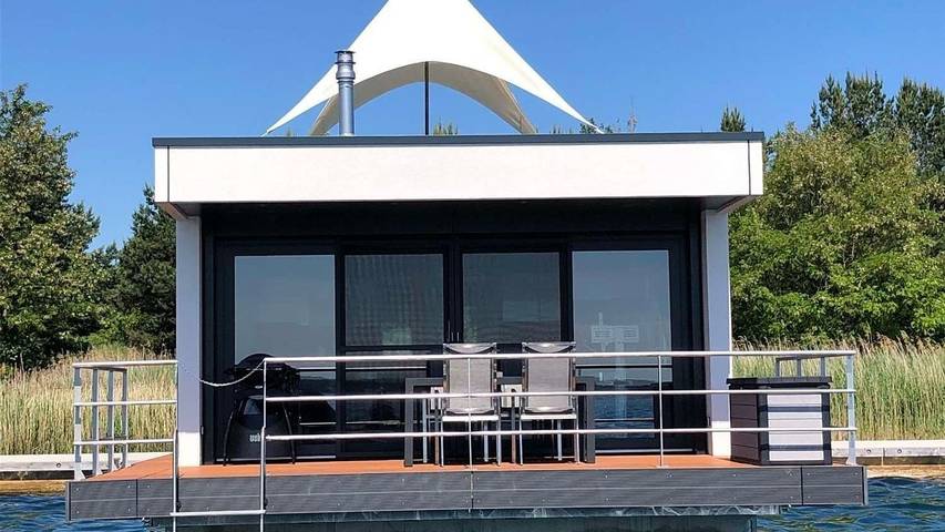 Boot für 4 Personen, mit Seeblick und Terrasse - 1