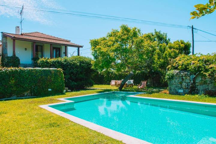 Casa de vacaciones para 9 personas, con Terraza y Jardín además de Piscina y Vistas en Moledo