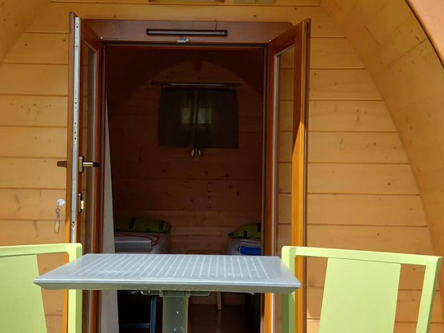 Camping Vidrà - Hébergement 2 personnes - Bungalow Mini Hobbit in Vidrà, Pyrénées catalanes