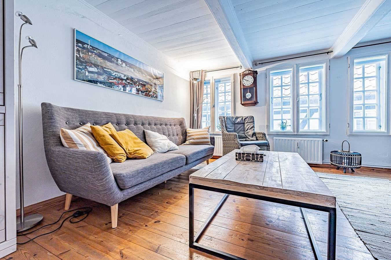 Käte-Lassen-Huus / uriges Häuschen auf 3 Ebenen mit Dachterrasse in Flensburg, Flensburger Förde