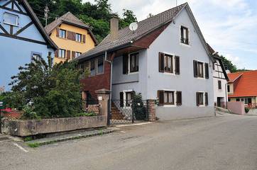 Gîte pour 5 personnes, avec jardin et balcon dans le Haut-Rhin