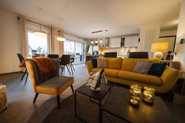 Gîte pour 4 personnes, avec vue ainsi que jardin et vue sur le lac dans Publier Amphion