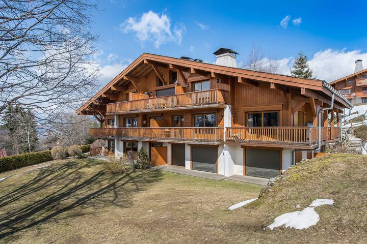 Chalet pour 6 personnes, avec terrasse, animaux acceptés à Megève - 3