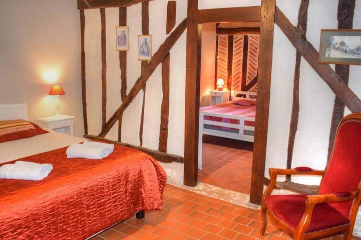 Ländliches Ferienhaus für 5 Personen mit Terrasse nahe Schlössern, Haustiere erlaubt in Cour-Cheverny, Sologne