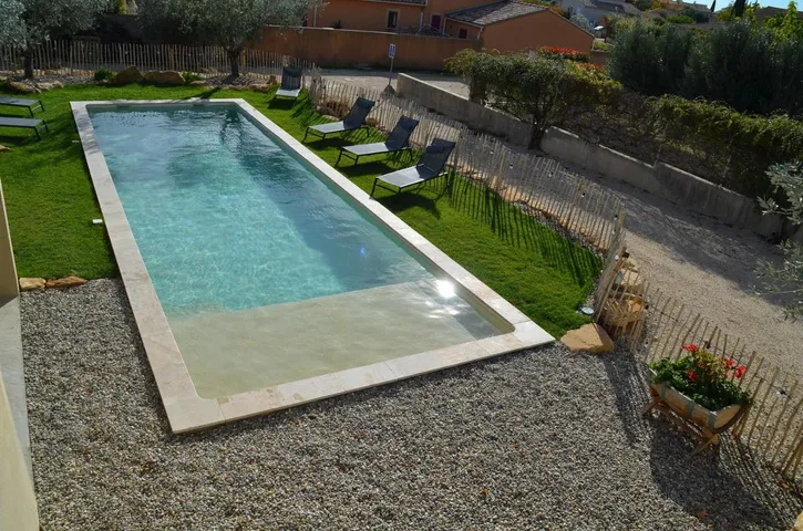 Appartement de vacances pour 6 personnes, avec jardin ainsi que piscine et vue, animaux acceptés - 1
