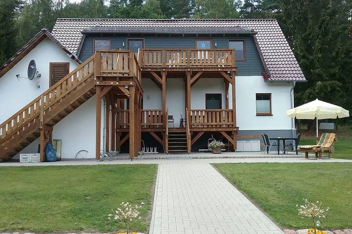 Ferienwohnung für 12 Personen, mit Garten und Balkon in Ückeritz