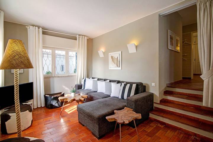 Villa „Apple“ mit Meerblick, WLAN und Klimaanlage in Vale do Lobo, Almancil