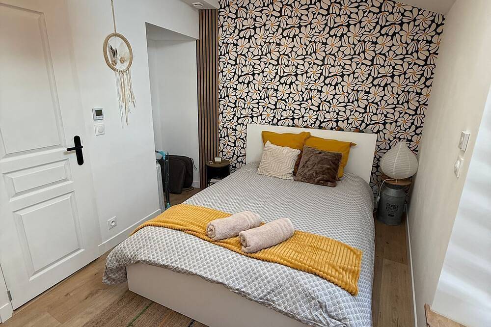 Entire apartment, Maison Sorbier - Apartment with garden, terrace and private garage in Nevers, Nièvre