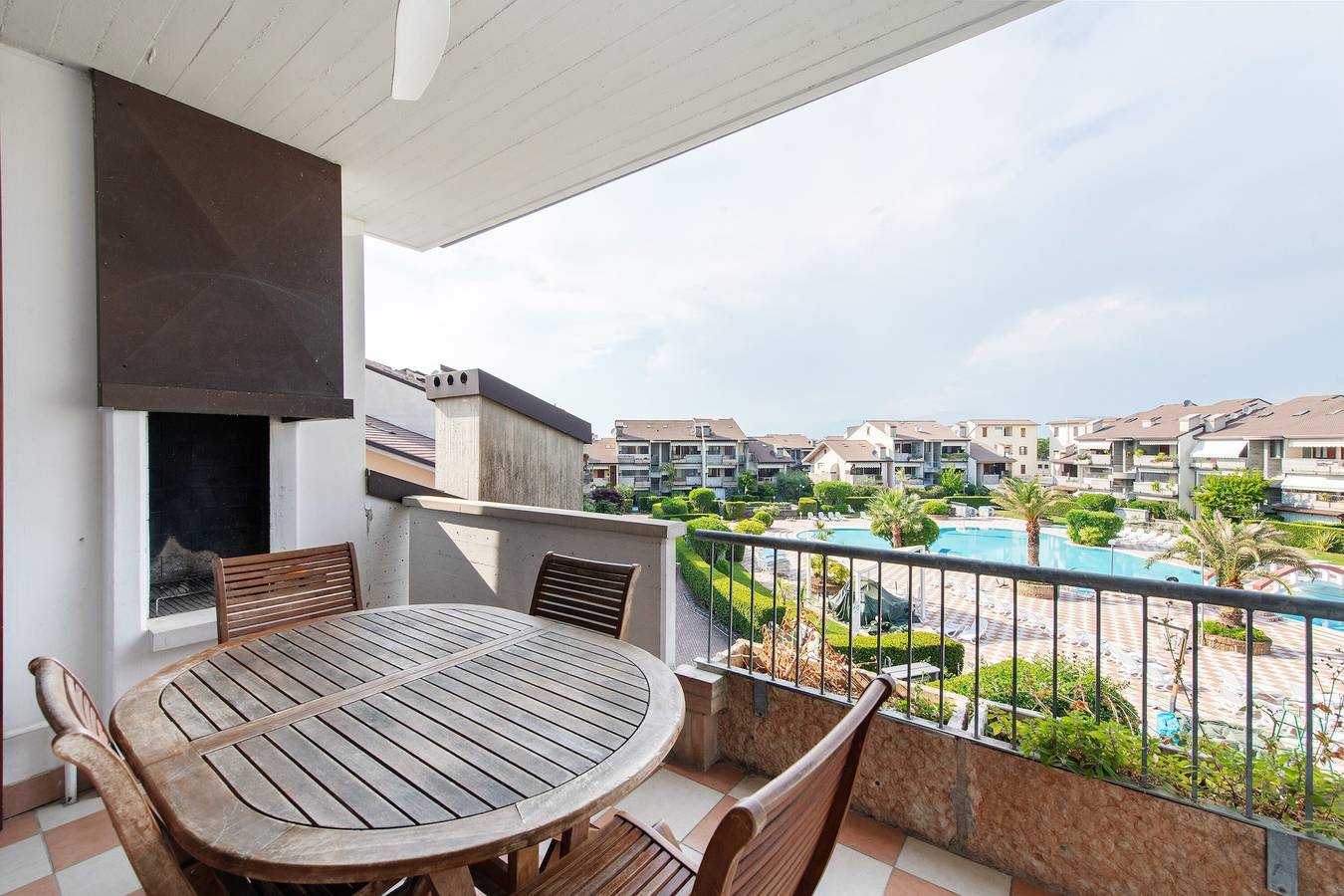 Maison de vacances 'Vivienne en face de la piscine' avec piscine commune, Wi-Fi et climatisation in Rivoltella del Garda, Desenzano del Garda
