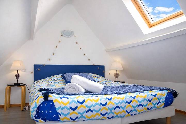 💋 La Belle Aultoise, vue mer, Ault Baie de Somme, villa 4 chambres WIFI Jardin in Ault, Région d'Abbeville