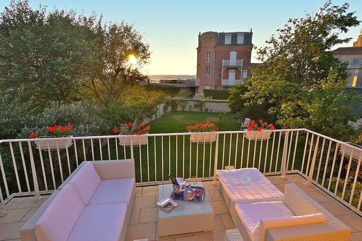 Maison de vacances pour 6 personnes, avec jardin à Villers-sur-Mer