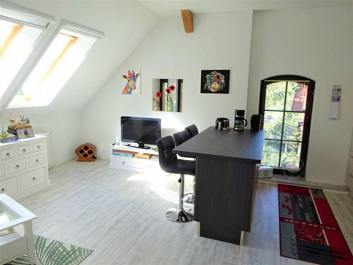 Ferienwohnung für 4 Personen, mit Garten und Ausblick in Templin