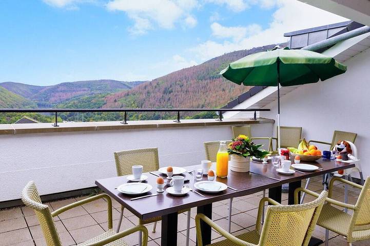 Ferienhaus für 10 Personen, mit Balkon und Sauna, mit Haustier