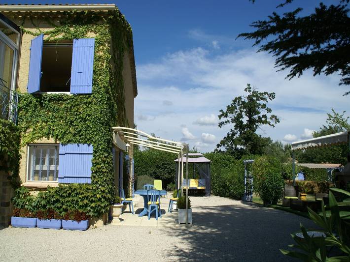 Maison de vacances pour 5 personnes, avec Terrasse ainsi que Jardin et Piscine