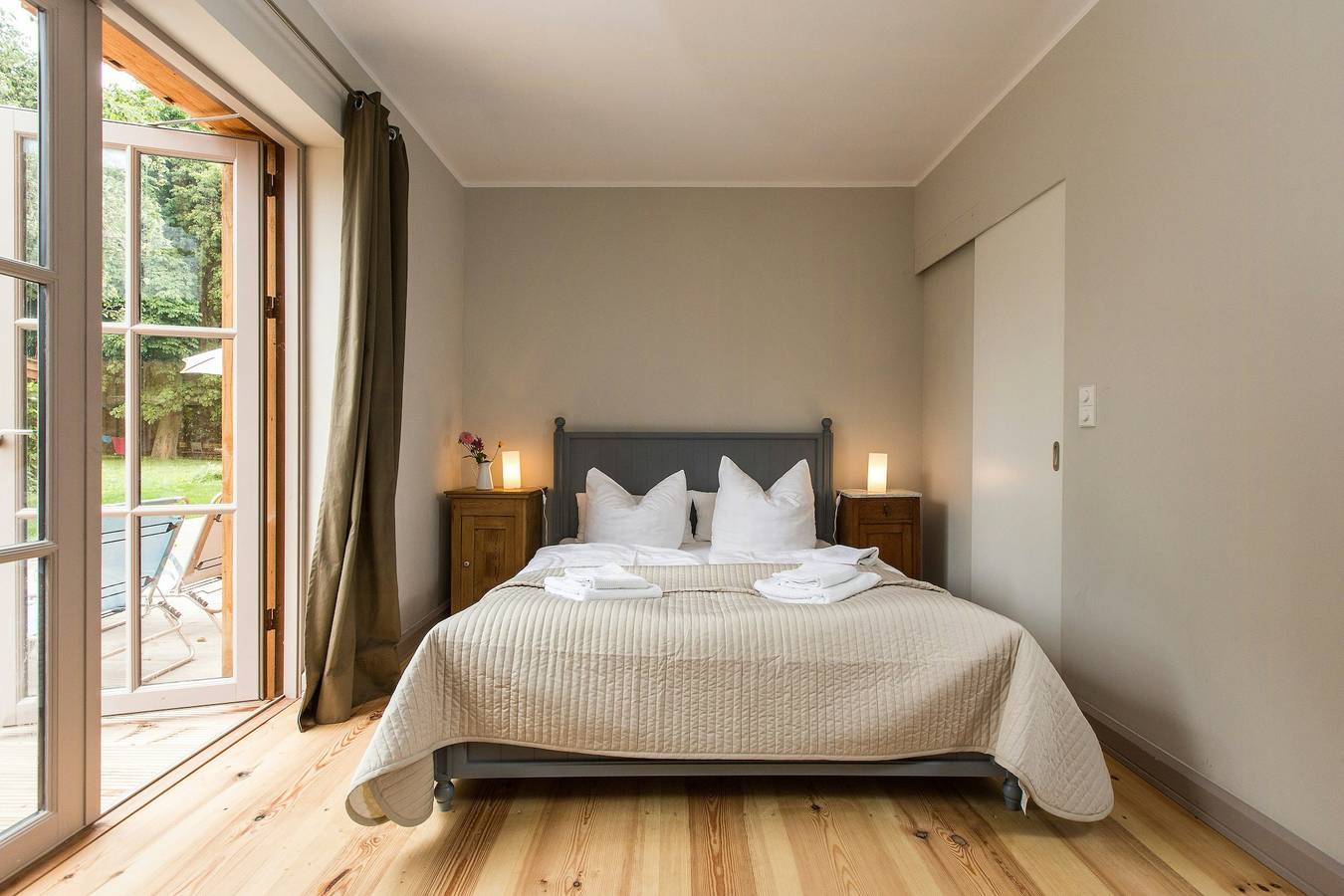 Ganze Wohnung, Ferienapartment mit Gartenterrasse und Sauna in Walow, Mecklenburgische Seenplatte