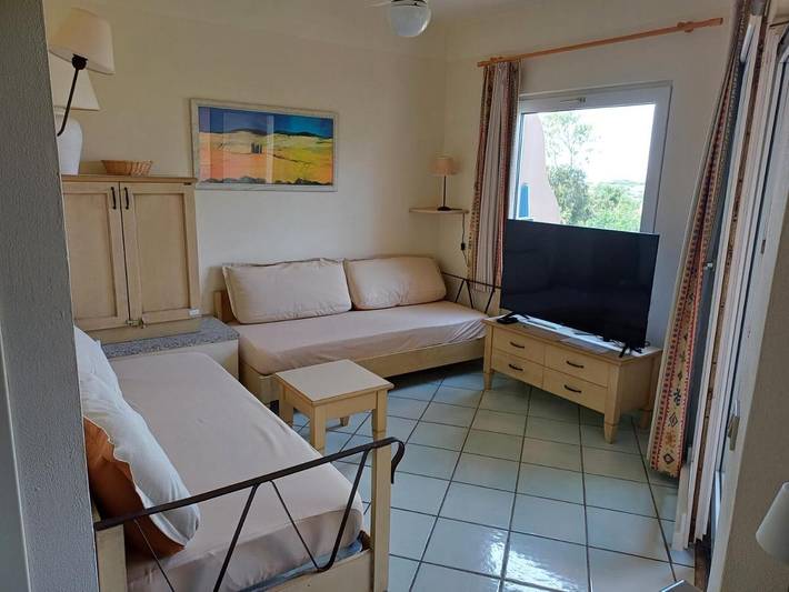 Ferienhaus für 4 Personen, mit Balkon und Terrasse sowie Garten und Ausblick