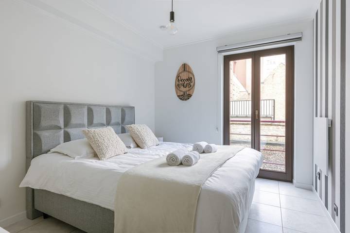 Glamping voor 4 personen, met balkon/terras, kindvriendelijk aan de Belgische Kust
