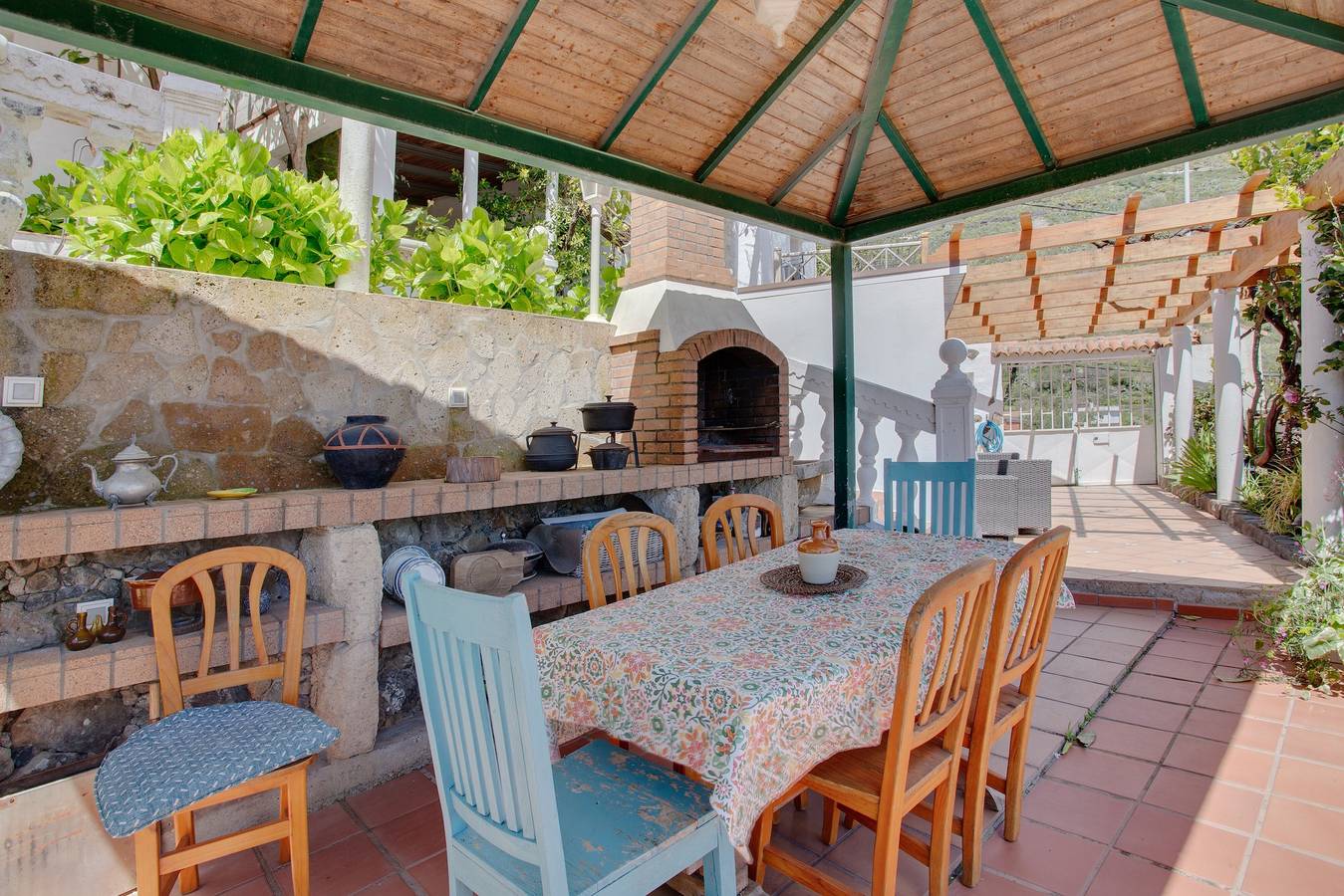 Villa de vacances 'Estanco 14' avec vue sur les montagnes, Wi-Fi et climatisation in Las Lagunetas, Vega de San Mateo