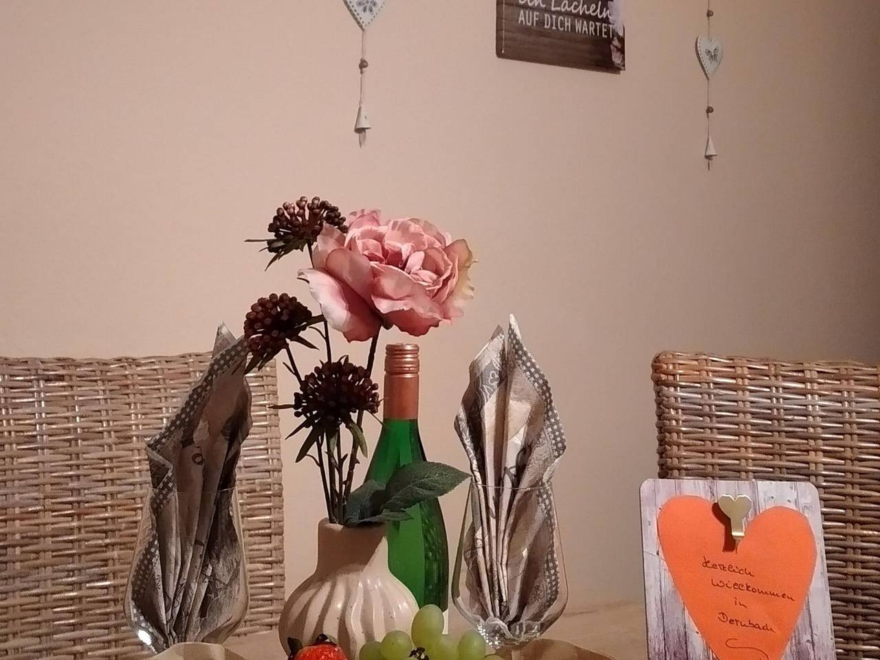 Ganze Ferienwohnung, Ferienwohnung Haus am Pfalzhof - Ferienwohnung Haus am Pfalzhof in Dernbach, Südliche Weinstraße