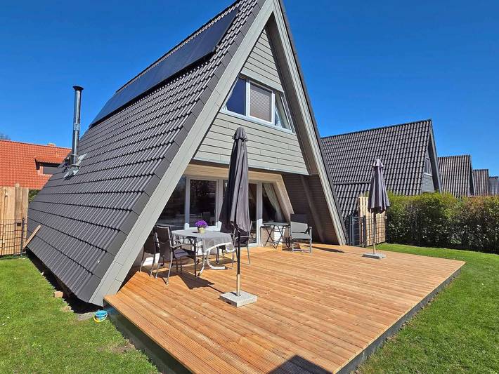 Ferienhaus für 5 Personen, mit Terrasse und Garten in Damp