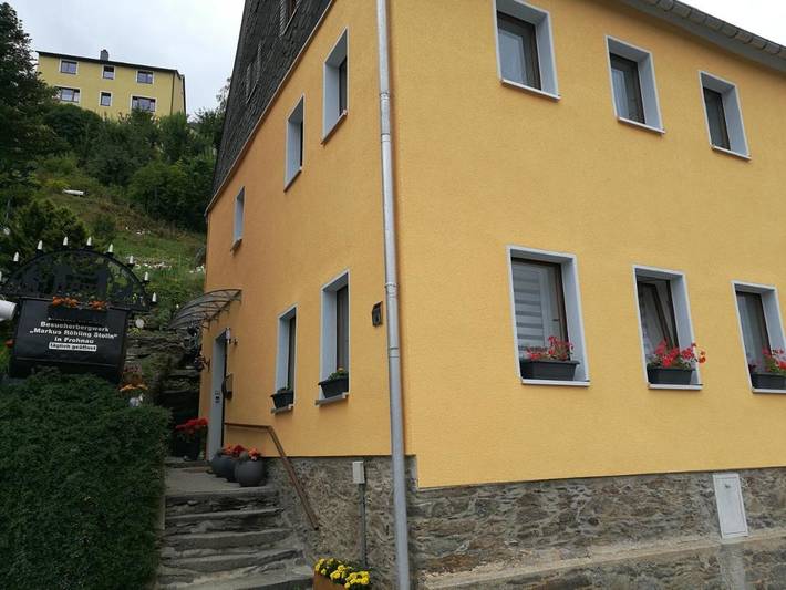 Ferienwohnung für 5 Personen, mit Garten und Ausblick in Annaberg-Buchholz