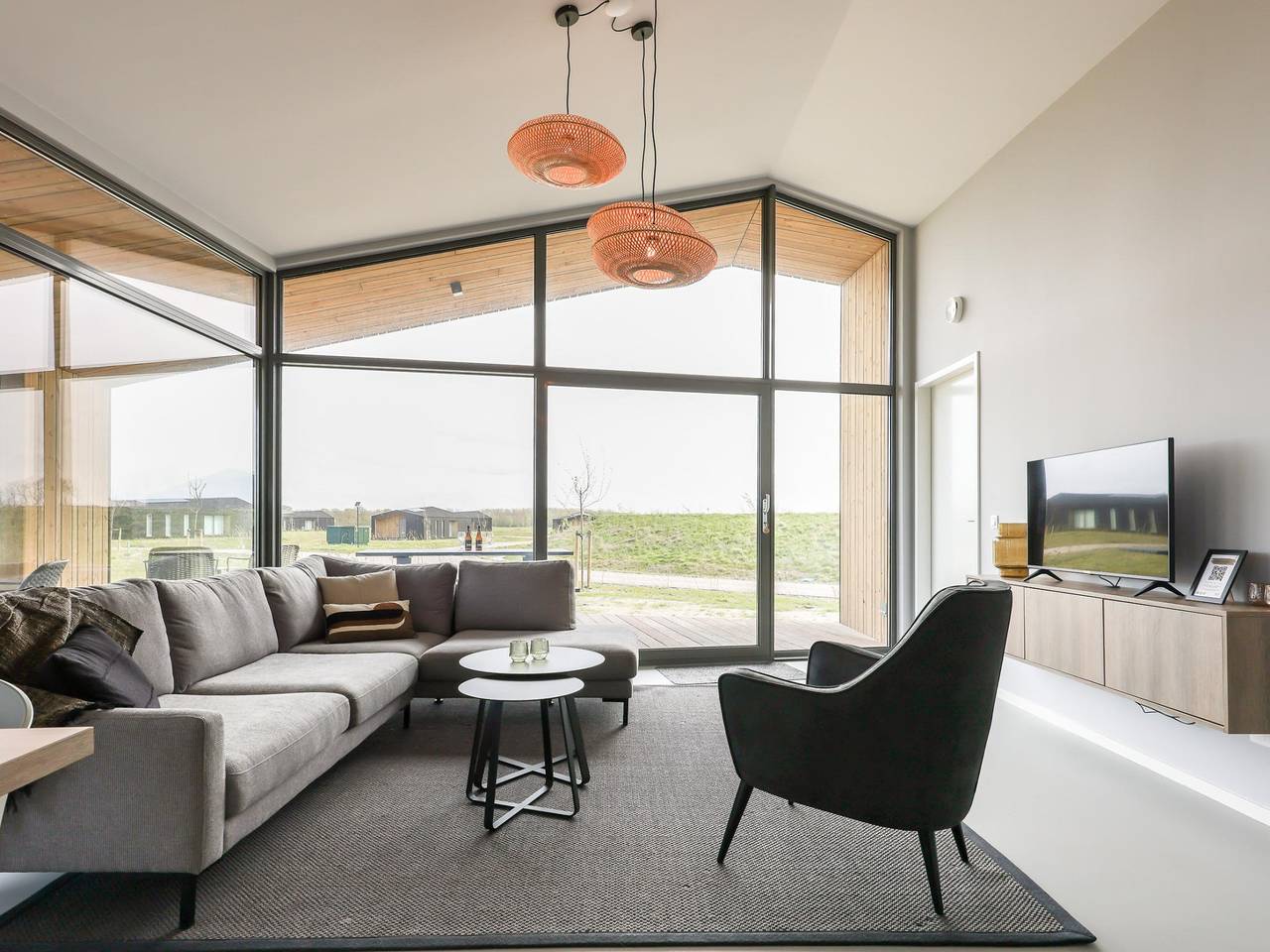 Modernes Ferienhaus nahe der Oosterschelde in Wissenkerke, Zeeuwse Kust