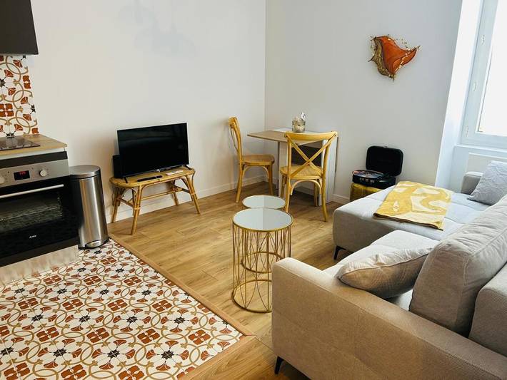 Apartamento de vacaciones para 3 personas, con jardín - 1