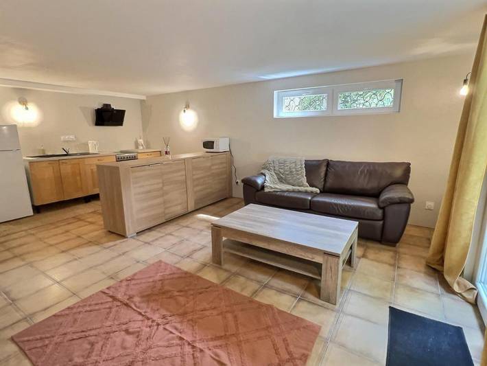 Appartement de vacances pour 4 personnes, avec terrasse et jardin, animaux acceptés
