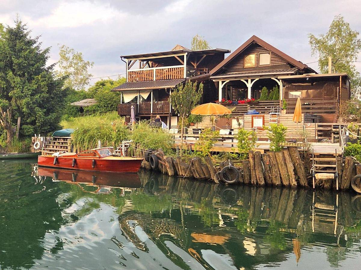 River Houses Ljubljanica in Ljubljana, Zentralslowenien