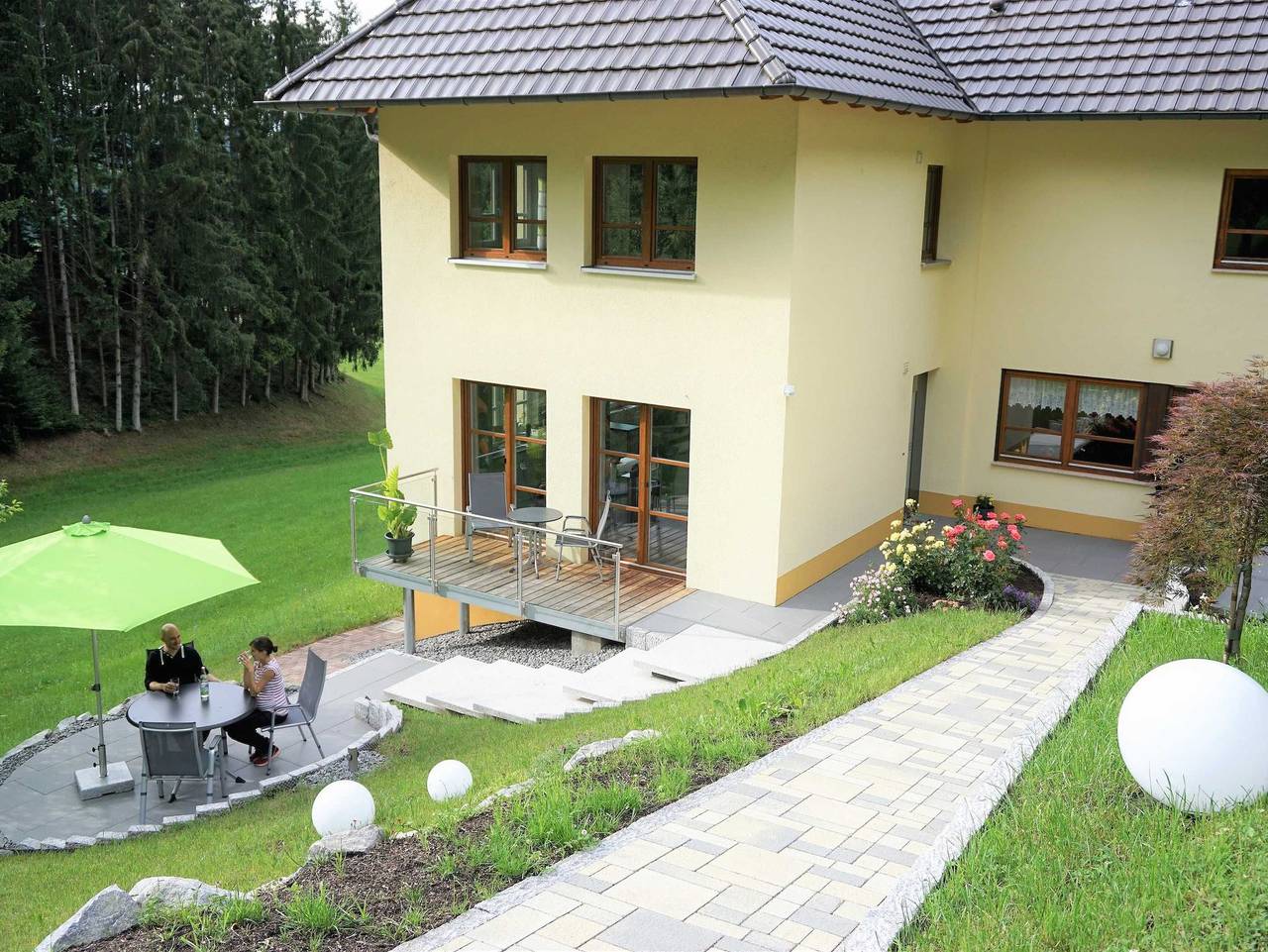 Ganze Ferienwohnung, Ferienwohnung In der Ruhl - Neue Ferienwohnung für 1-4 Personen, ca. 60qm in Schuttertal, Mittlerer Schwarzwald