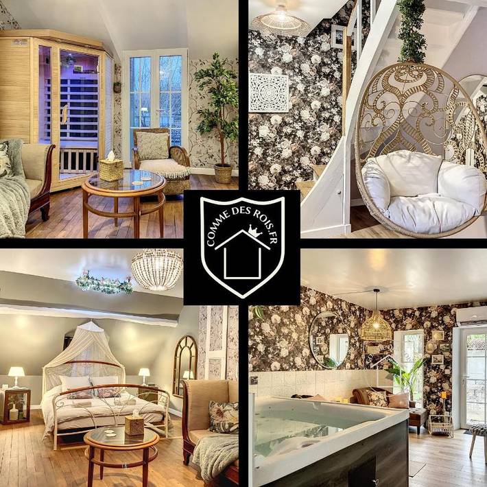 Location de vacances pour 2 personnes, avec sauna ainsi que jacuzzi et jardin à Dourdan - 2