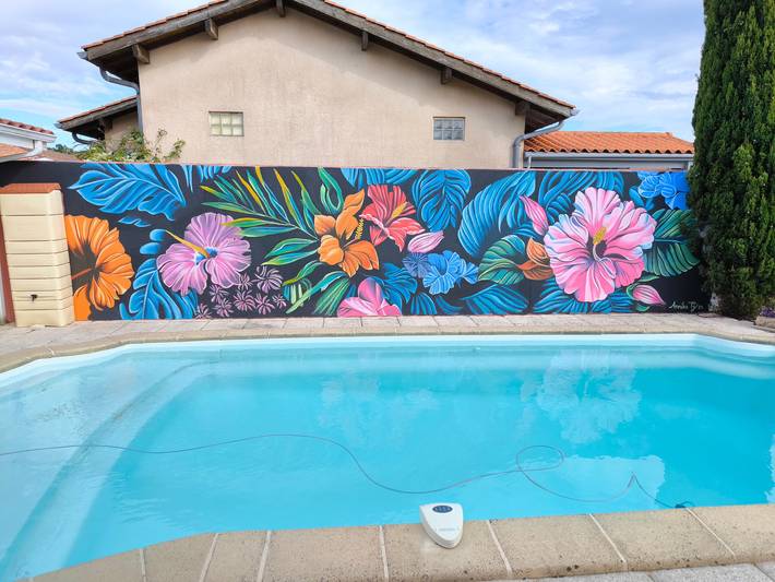 Maison de vacances pour 6 personnes, avec terrasse ainsi que jardin et piscine - 1