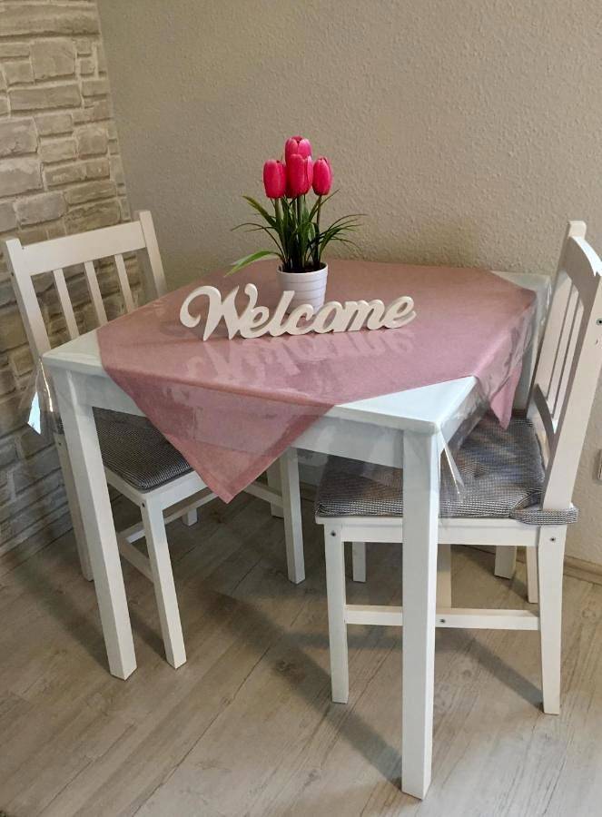 Ferienwohnung für 3 Personen, mit Terrasse und Garten