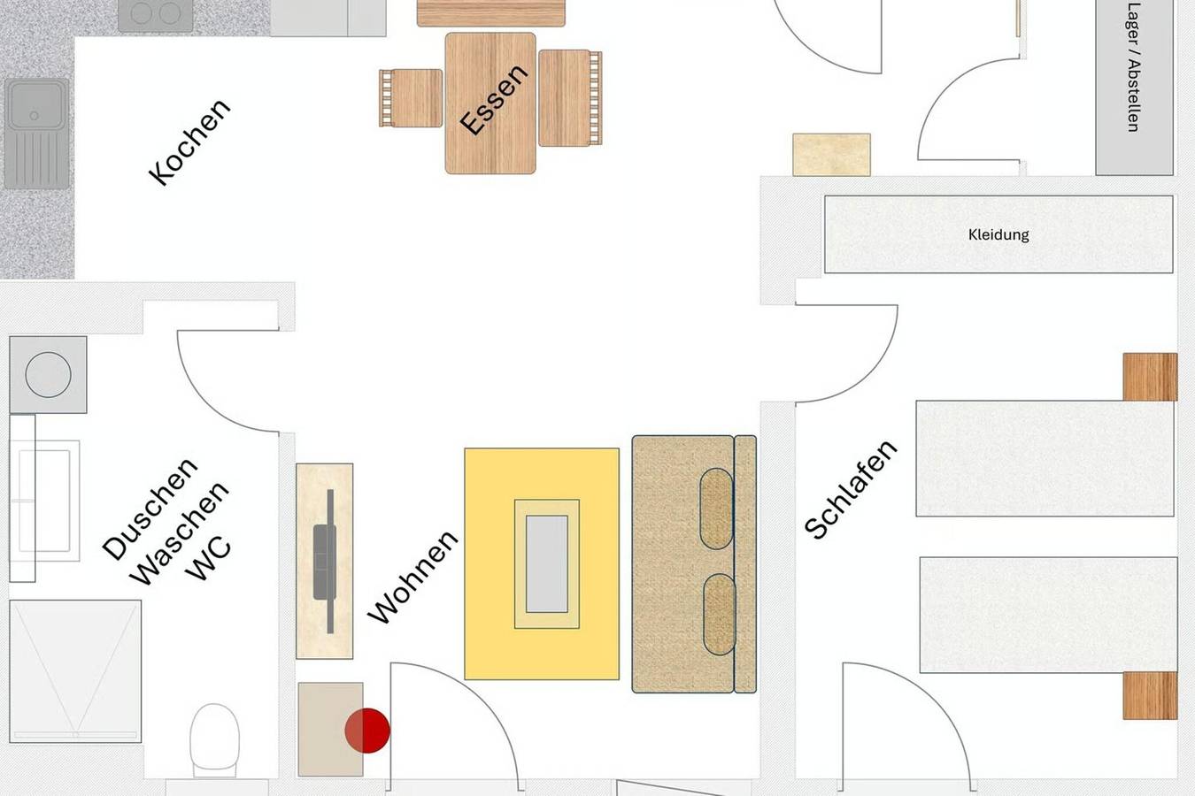 Ganze Wohnung, Apartment Am Bräuhaus in Mühlhausen (Bayern), Ostbayern