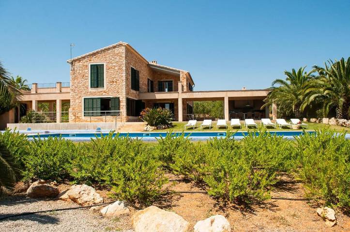 Finca für 10 Personen, mit Terrasse und Garten sowie Kinderpool und Pool in S'Alqueria Blanca - 4